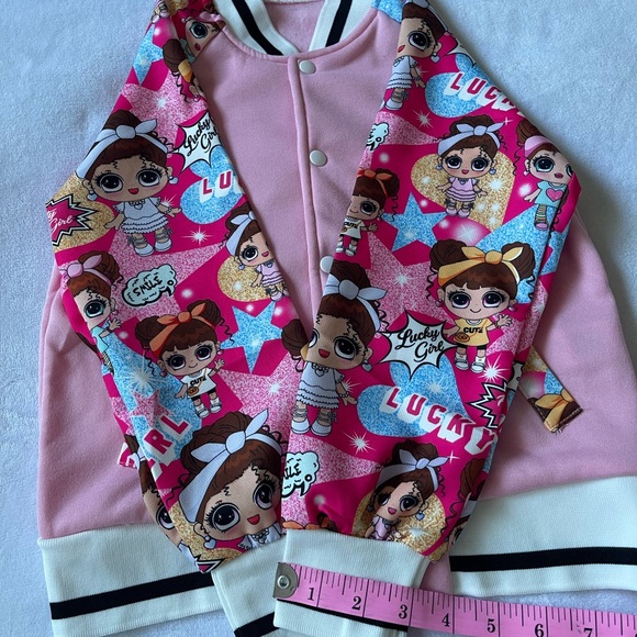 Little girls graphic bomber jacket - Picture 9 of 10